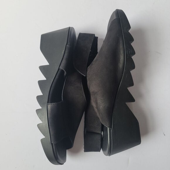 Arche Himali Suede Leather Razor-Lugged Sole Sandals. Size US 8/EU 39 - Picture 4 of 8